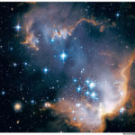 Satellite view of Magellanic Cloud