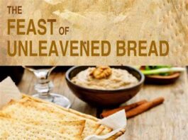 Feast of Unleavened Bread – LAST CALL – Schedule