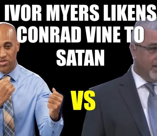 New Video – Ivor Myers vs Conrad Vine Great Controversy God vs Satan