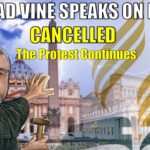 conrad vine protest continues