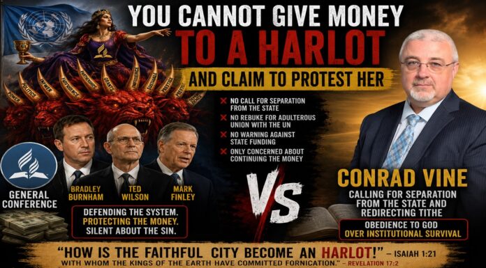 YOU CANNOT GIVE MONEY TO A HARLOT AND CLAIM TO PROTEST HER